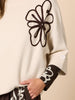 Mimosa Floral Print Knit - Natural