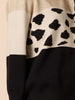 Mimi Print Knit - Natural/ Black