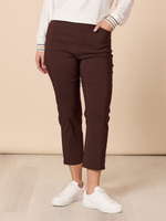 Zara Stretch Pant - Coffee