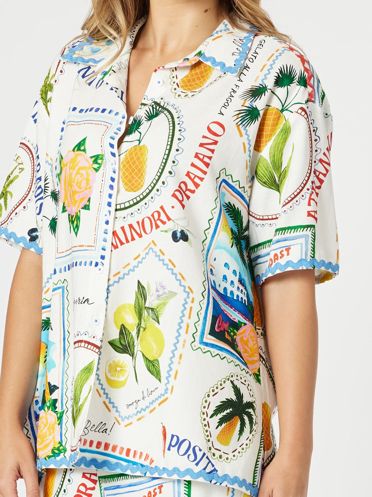 Amalfi Shirt - Blue / Multi