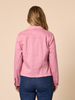 Retro Denim Jacket - Pink