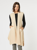 Casa Knit Vest - Natural