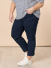 Zara Stretch Pant - Navy
