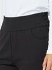 Kimmy Ponte Wide Leg Pant - Black threadz