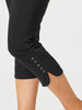 Petal Parachute Button Pant - Black threadz