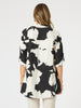 Barcelona Floral Print Shirt - Black/Natural