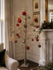 160cm Pre-Lit Decorative Christmas Tree - Gold