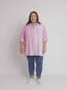 Skyler Stripe Shirt - Pink White
