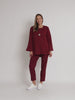 Alpha Script Jacket - Shiraz