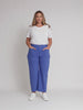 Marine Wide Leg Pant - Blue