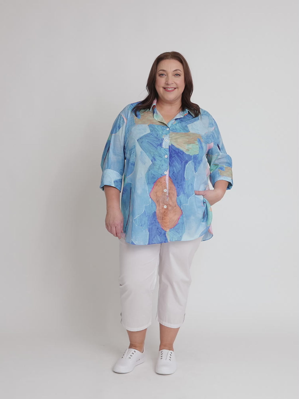 Grazia Mio Caro Shirt - Blue