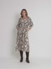 Metropolitan Animal Print Dress - Natural Multi
