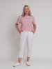 Santorini Cropped Pant - White