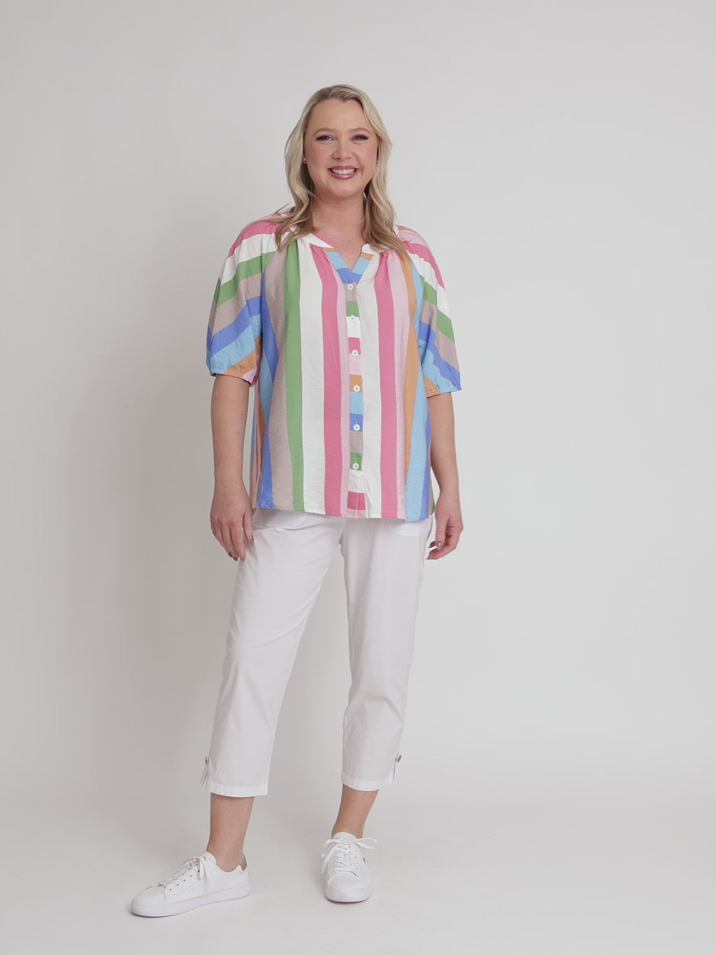 Lucy Stripe Top