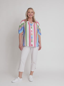 Lucy Stripe Top