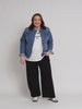 Kimmy Ponte Wide Leg Pant - Black