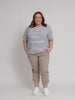 Santorini Cropped Pant - Natural