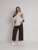Mimosa Floral Print Knit - Natural