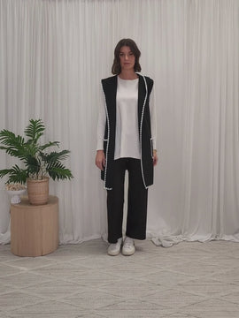 Cosy Vest - Black