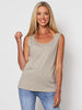 Basic Cotton Cami - Natural
