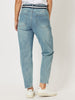 Ivy High Rise Relaxed Leg Mom Jean - Denim